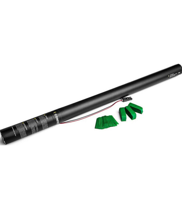 TCM FX - Elektromos Konfetti Ágyú 80cm - Sötétzöld